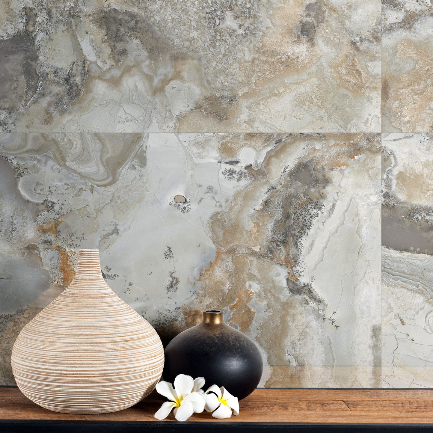 Ambre Cloud Marble Onyx Effect Tile 60x120