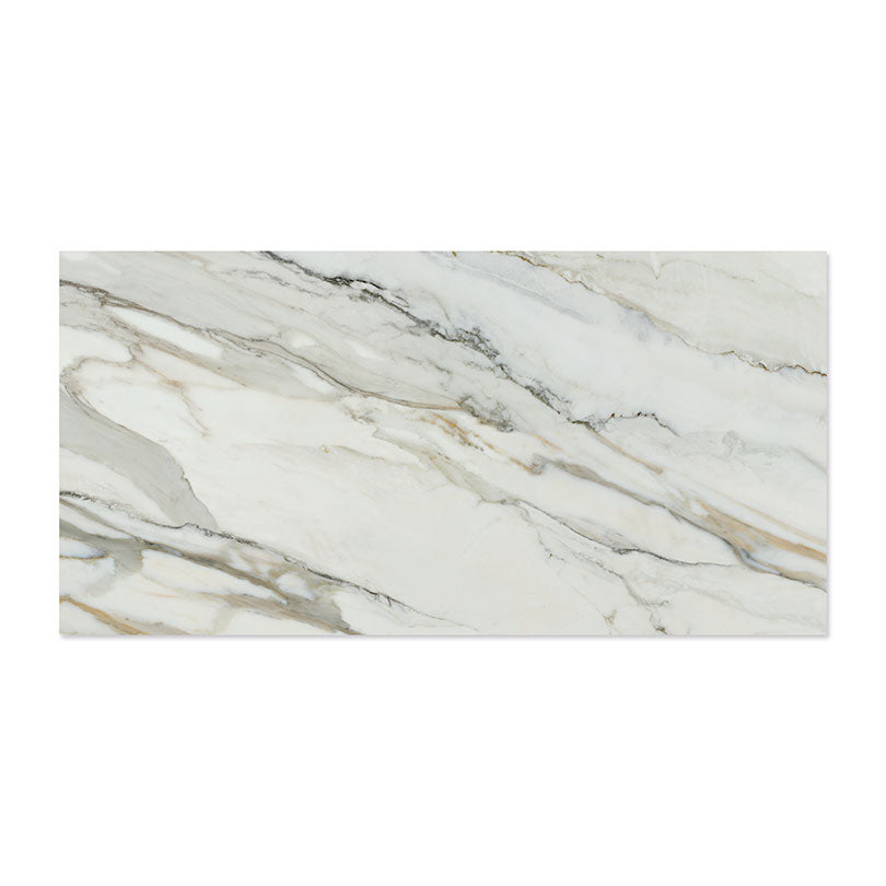 Arabescato Corchia White Marble Effect Matt Finish Wall & Floor Tile (Sample)