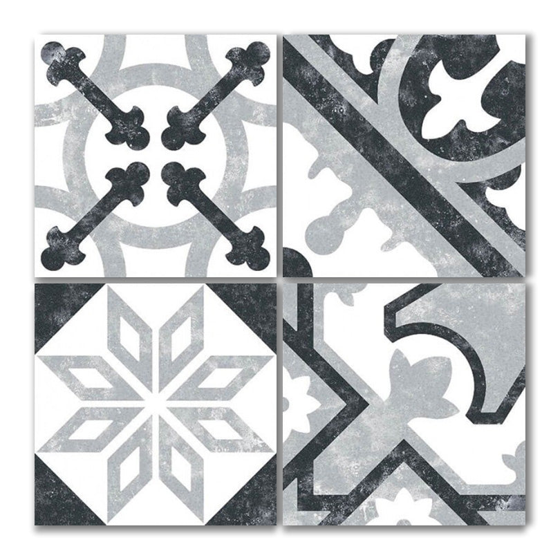 Borne Grey Porcelain Tile (Sample)
