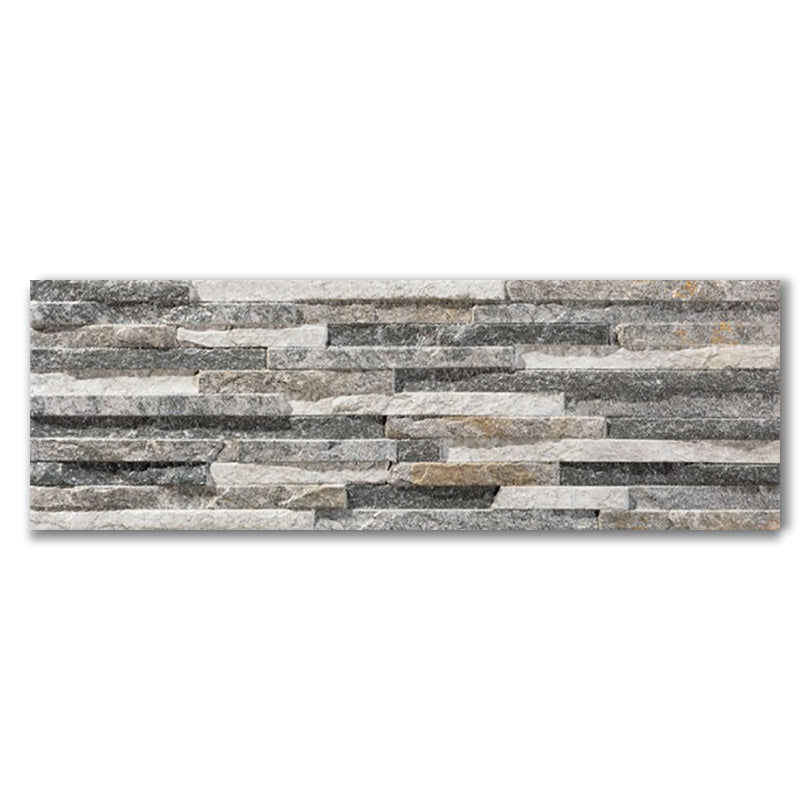 Centenar Grey Split Face Effect Tile