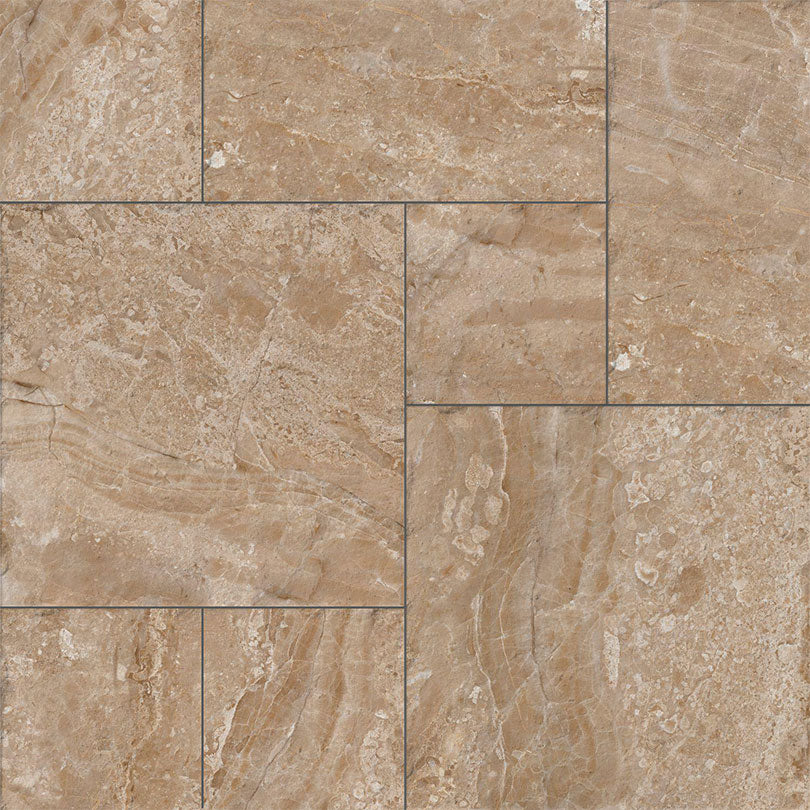 Chester Noce Modular Porcelain Tile