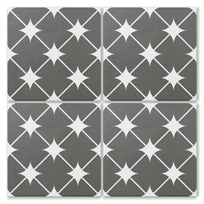 Cronos Grey Matt Finish Pattern Tile