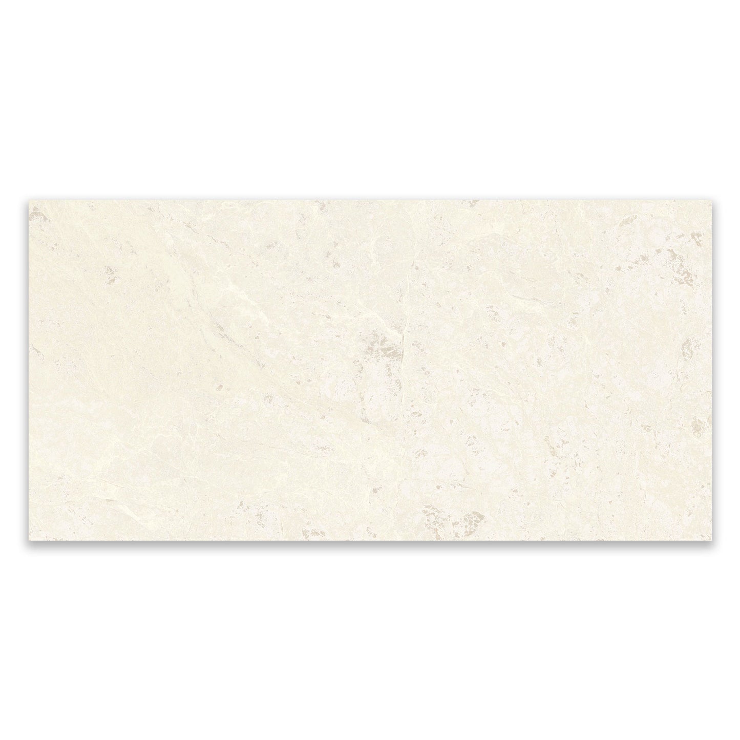 Dama Bianca Matt Stone Effect Wall & Floor Porcelain Tile (Sample)