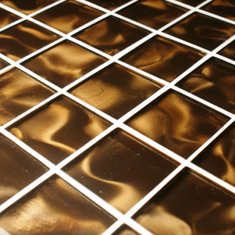 Nebular Brown Mosaic Wall Tile