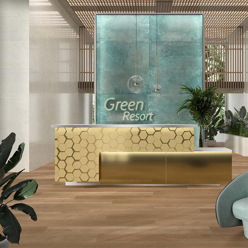 Ovvio Magnet Mint Lappato Matt Finish Porcelain Tile