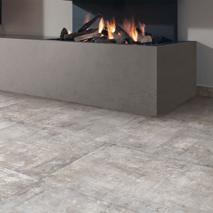 Ovvio Murales Grey Matt Finish Porcelain Tile (Sample)