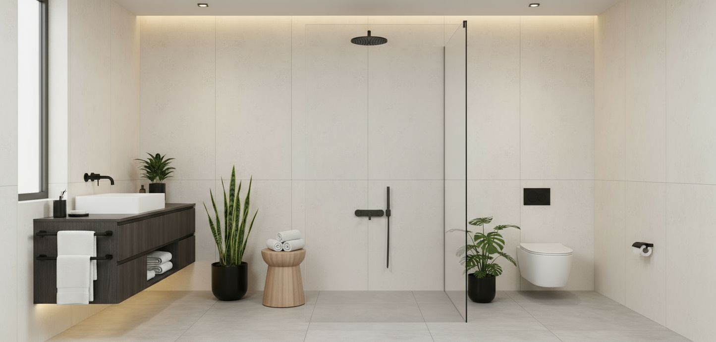 Road White 600x1200 Concrete Effect Wall and Floor Tile