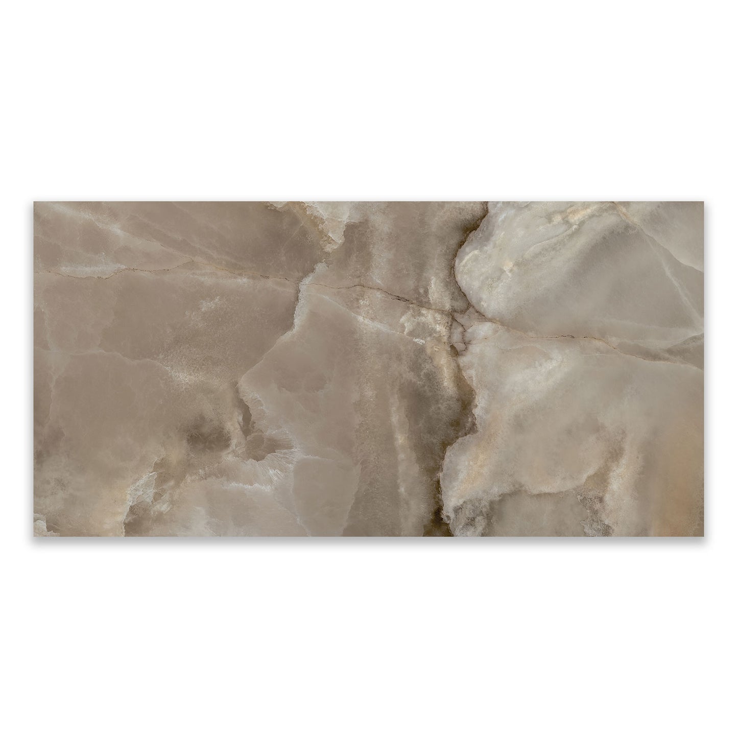 Onyce Choco Silk Matt Finish Porcelain Tile (Sample)