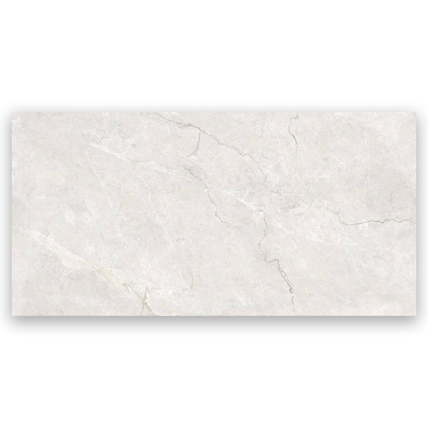Venitian Bianco Polished Porcelain Marble Stone Effect Tile
