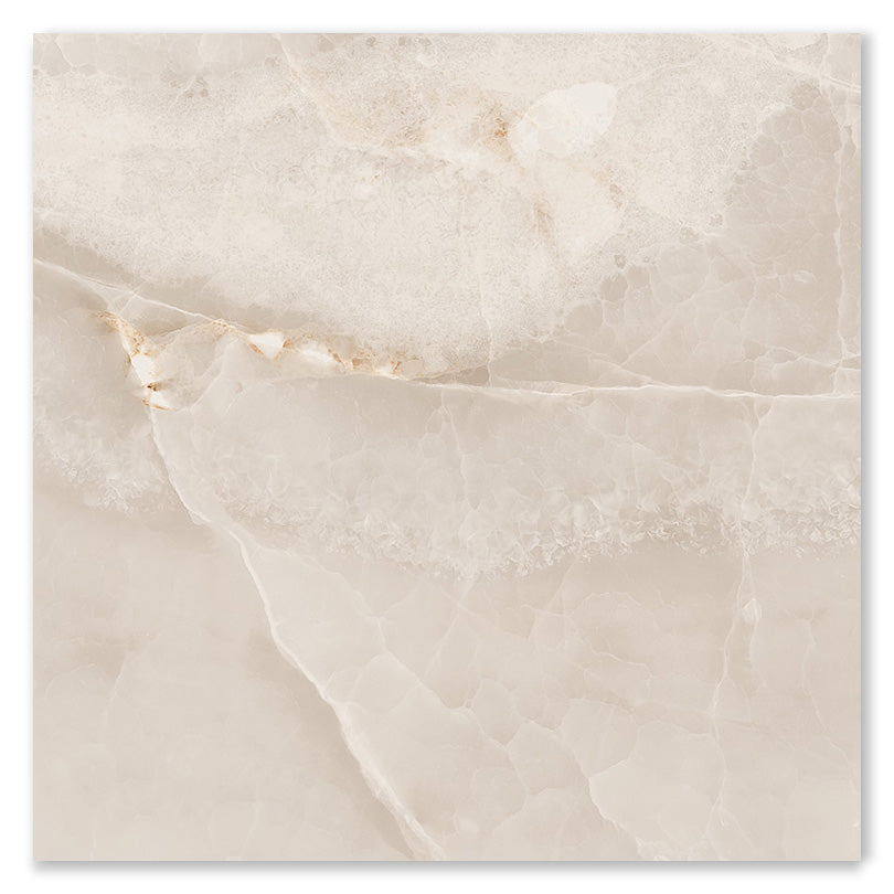 Wondrous Aris Brown Onyx Marble Effect Polished Porcelain Tile