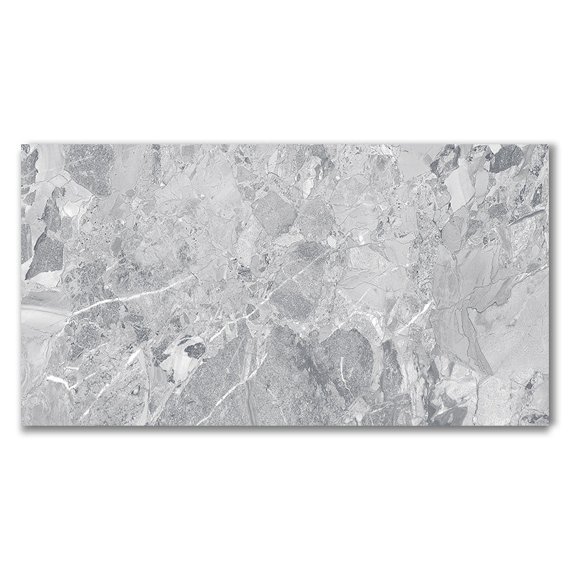 Geo Pebble Grey Polished Porcelain Wall And Floor Tiles