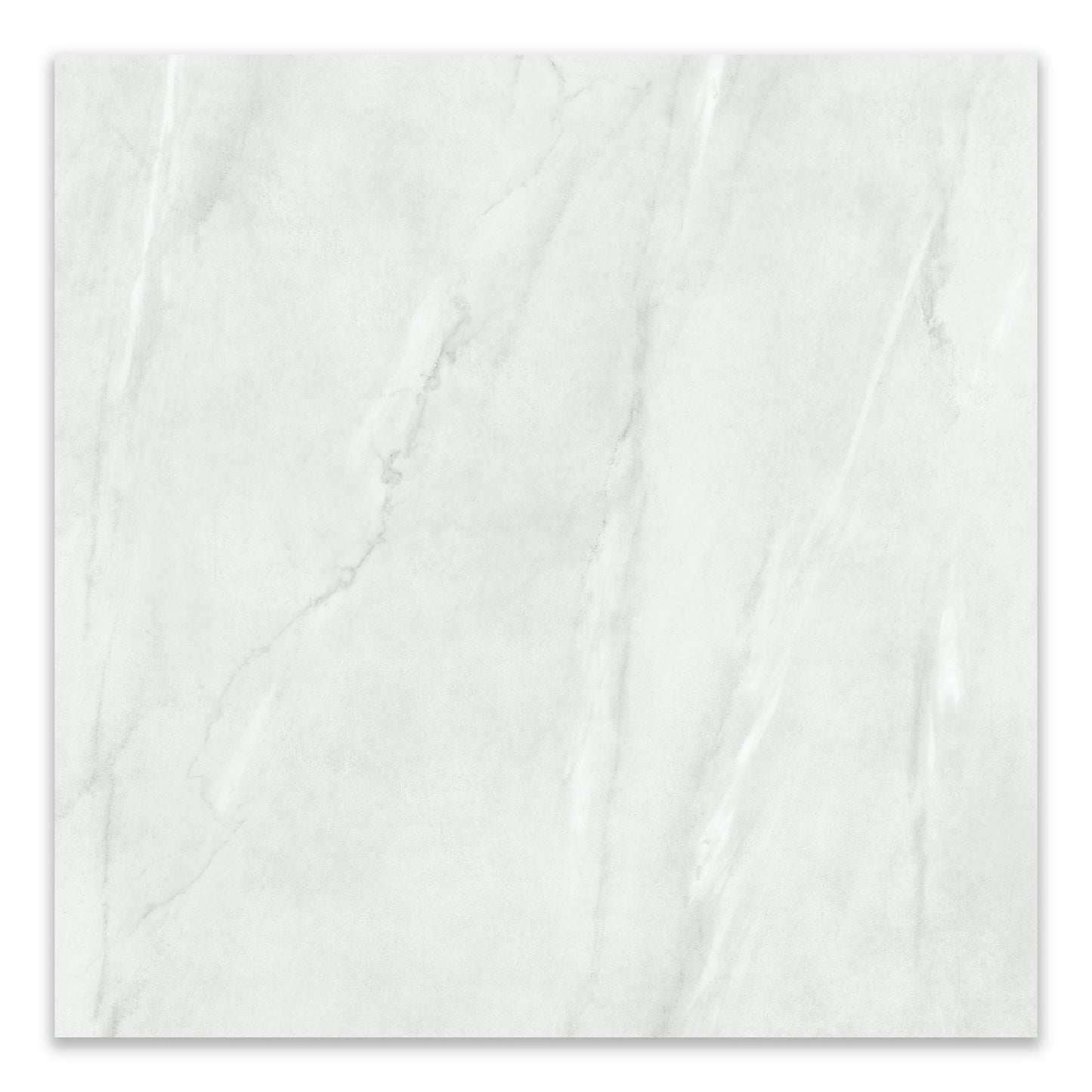 Alley White Silk Matt Finish Porcelain Tile 100x100