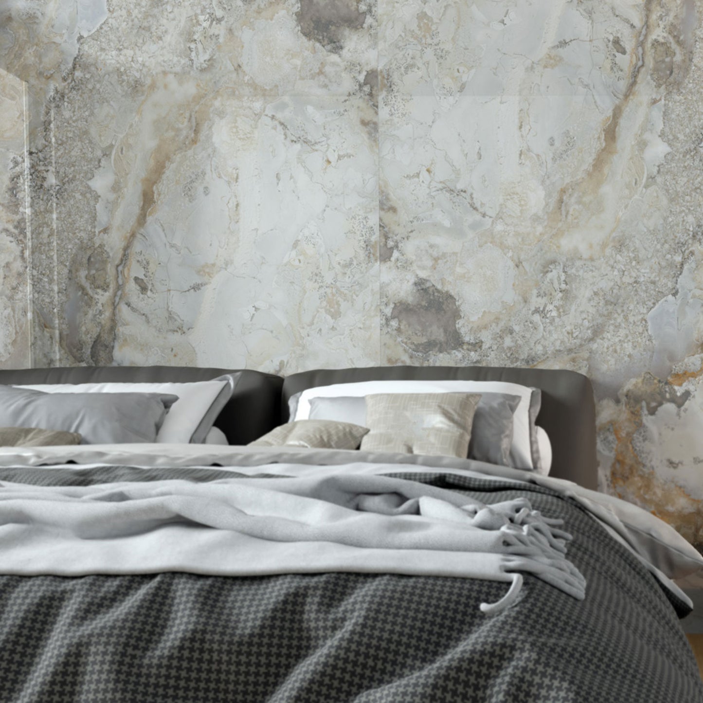 Ambre Cloud Marble Onyx Effect Tile 60x120