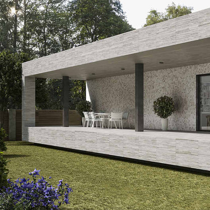Portentous Sequoia White Matt Finish Porcelain Tile