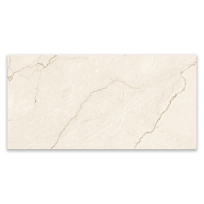 Avorio Cream Marble Effect Matt Finish Porcelain Tile