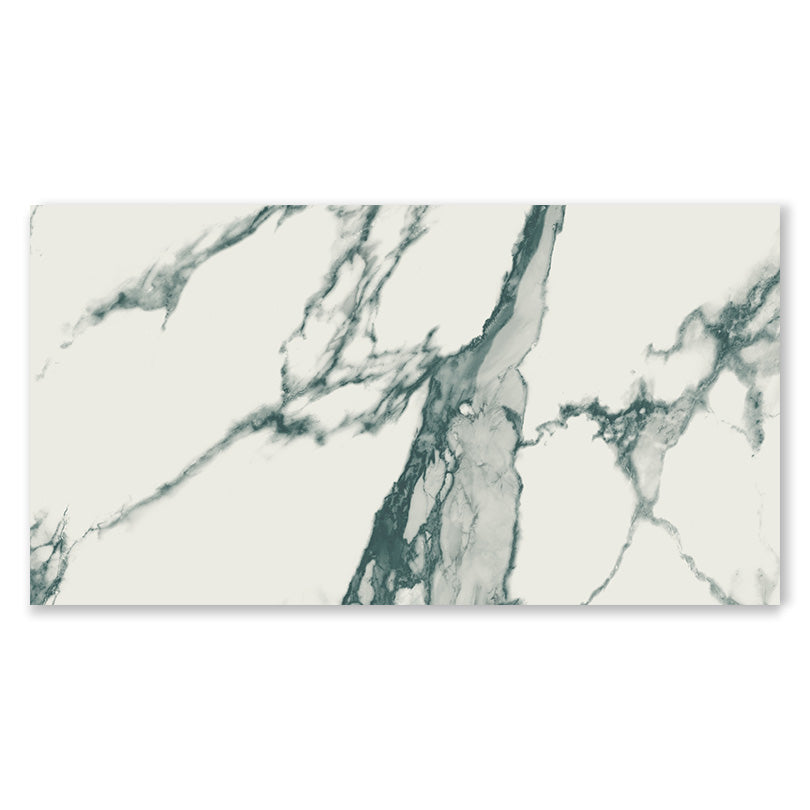 Baikal Teal Marble Polished Porcelain Tile (Sample)
