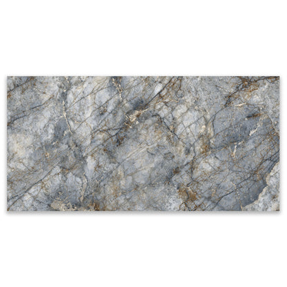 Marmo Revolution Blu Ande Onyx Effect Wall & Floor Porcelain Tile