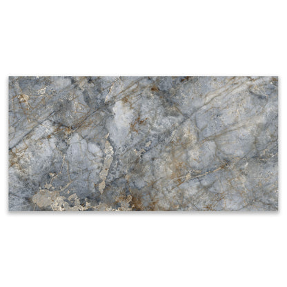 Marmo Revolution Blu Ande Onyx Effect Wall & Floor Porcelain Tile