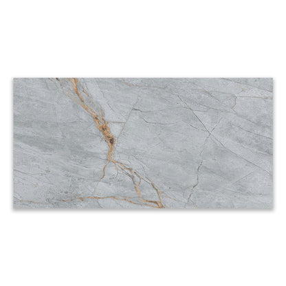 Blue Roma Marble Effect Wall & Floor Porcelain Tile