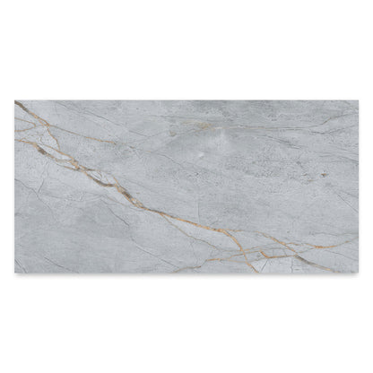 Blue Roma Marble Effect Wall & Floor Porcelain Tile