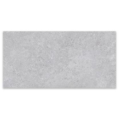 Borga Silver Matt Stone Effect Wall & Floor Porcelain Tile