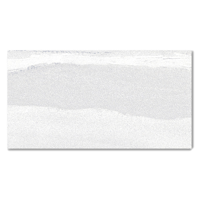 Burlington White Polished Porcelain Wall And Floor Tiles (Sample)
