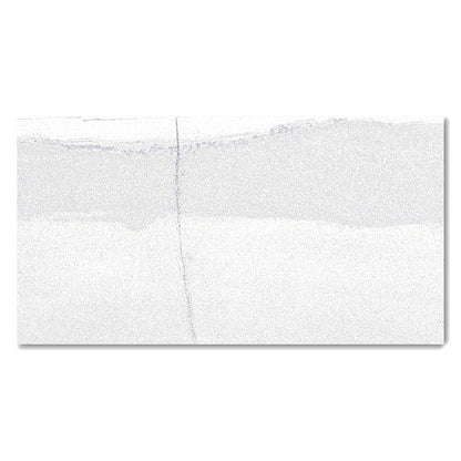 Burlington White Polished Porcelain Wall And Floor Tiles (Sample)