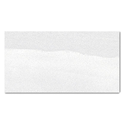 Burlington White Polished Porcelain Wall And Floor Tiles (Sample)