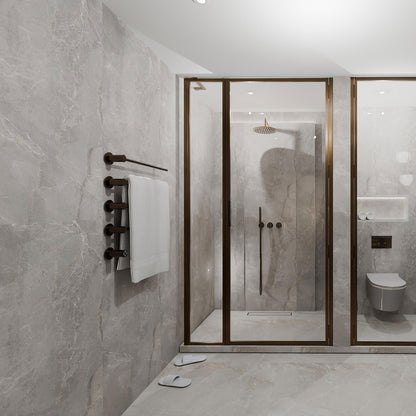 Ovvio Charme Pearl Marble Effect Matt Finish Porcelain Tile