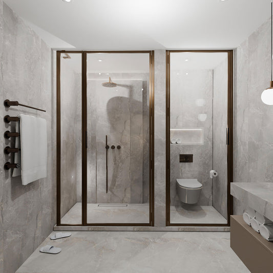 Ovvio Charme Pearl Marble Effect Matt Finish Porcelain Tile