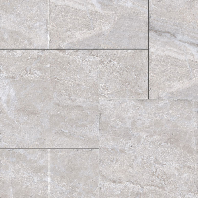 Chester Silver Modular Porcelain Tile