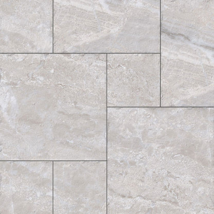 Chester Silver Modular Porcelain Tile