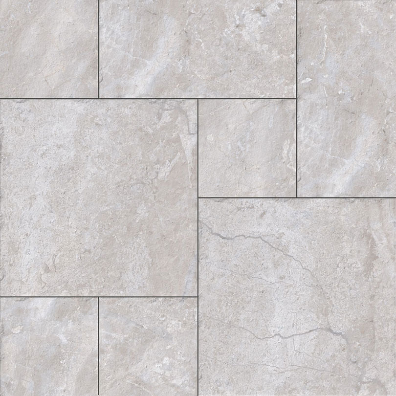 Chester Silver Modular Porcelain Tile
