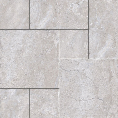 Chester Silver Modular Porcelain Tile
