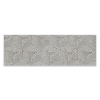 Code Decor Grey Stone Concrete Effect Tile