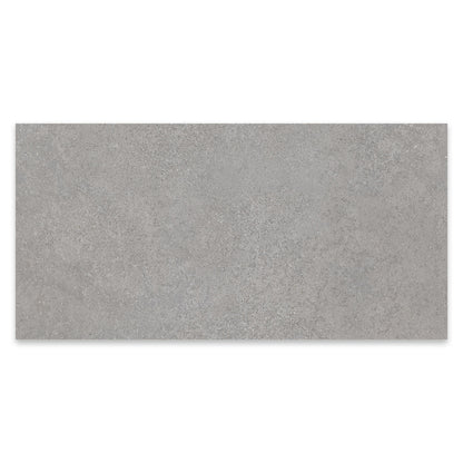 Code Grey Plain Stone Concrete Effect Tile