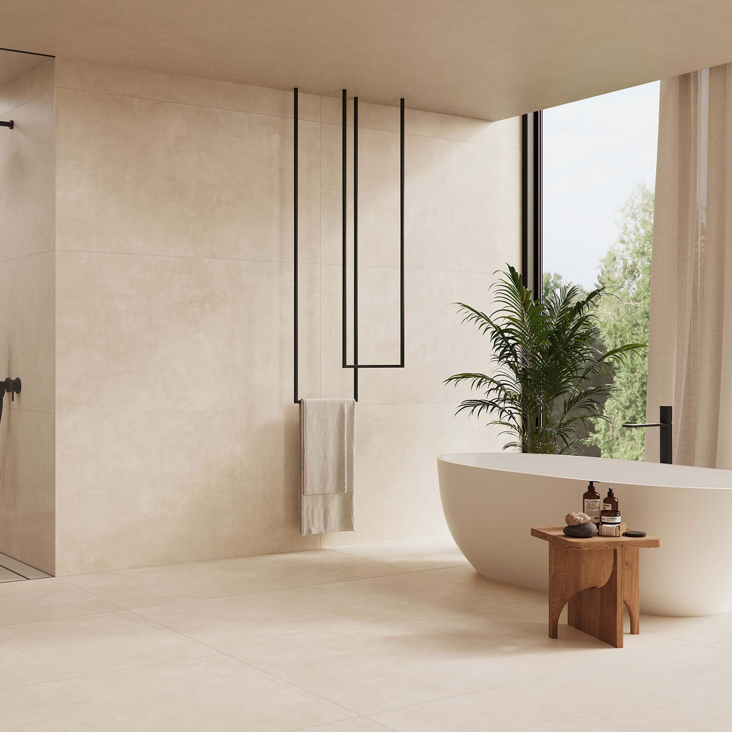 Columbia Sand Silk Matt Finish Porcelain Tile 100x100