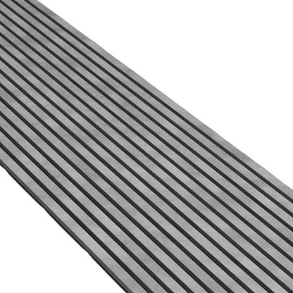 Concrete Grey Acoustic Akupanel Slat Wood Wall Panel