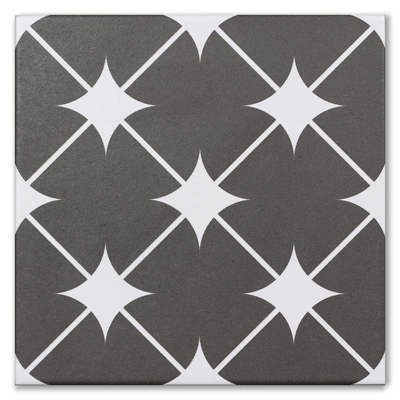 Cronos Grey Matt Finish Pattern Tile