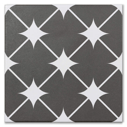 Cronos Grey Matt Finish Pattern Tile
