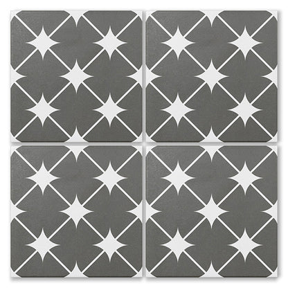 Cronos Grey Matt Finish Pattern Tile