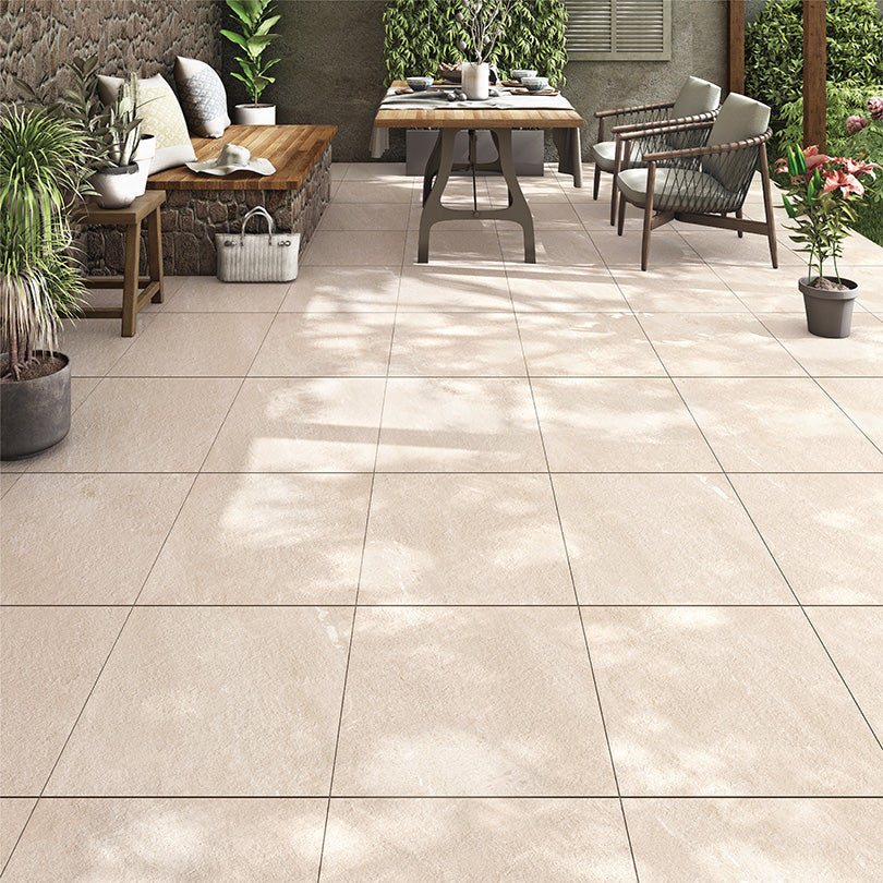 Cutstone Sand Beige Outdoor Paving Porcelain Tile