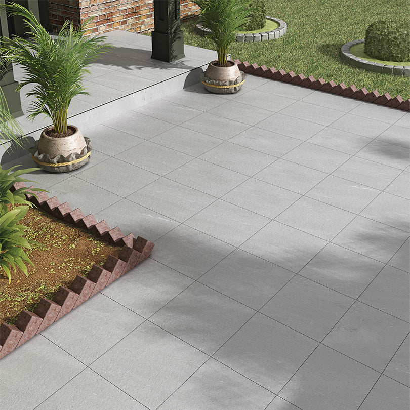 Cutstone Smoke Grey Outdoor Paving Porcelain Tile (Sample)