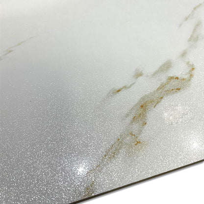Dazzle Calcatta Gold Semi Polished Large Format Porcelain Tile (Sample)