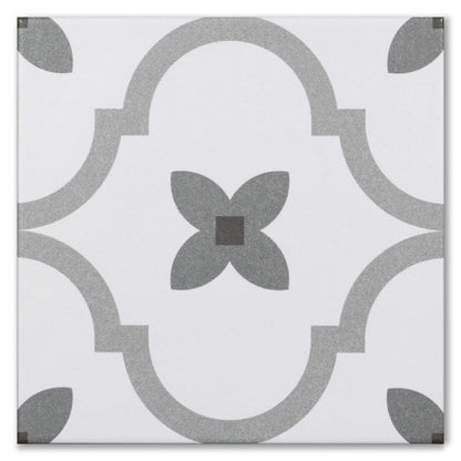 Delfos Grey Matt Finish Pattern Tile