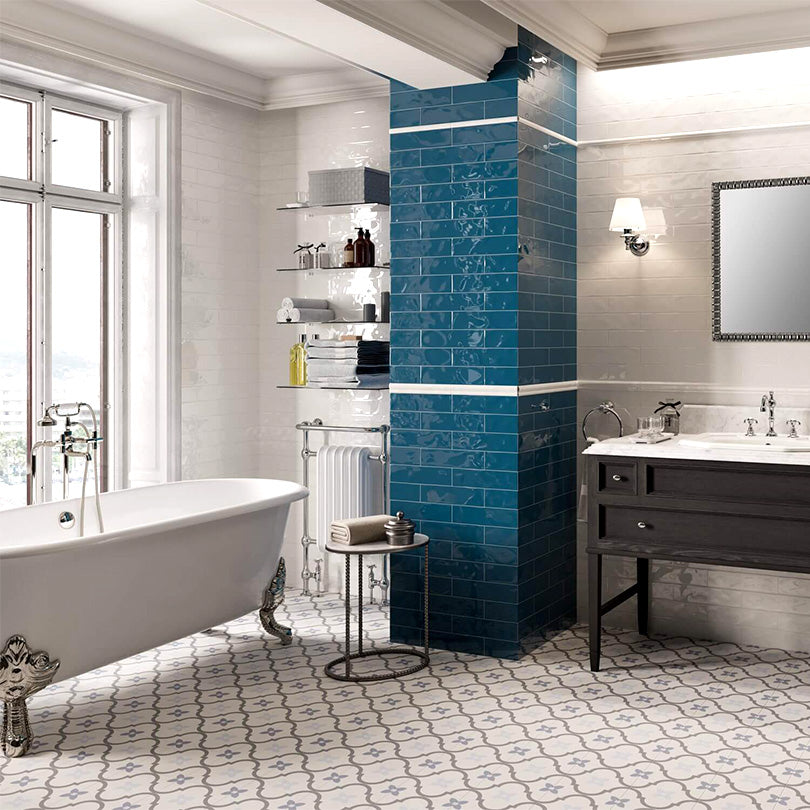 Delfos Mix Matt Finish Pattern Tile