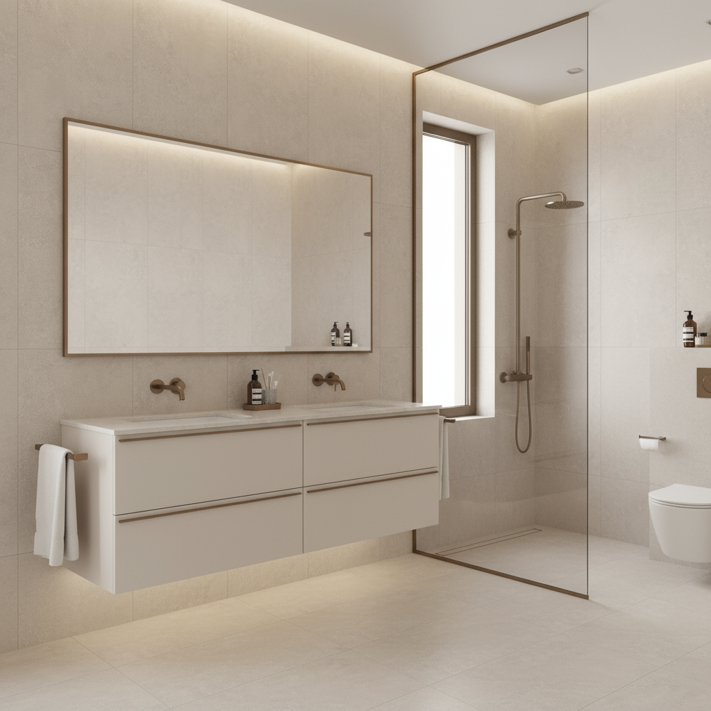 Detroit Chalk Matt Stone Effect Porcelain Tile 100x100