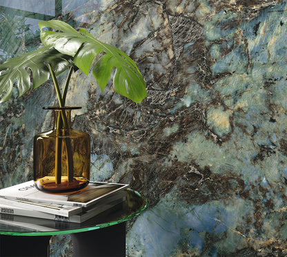 Eminent Lemurian Marble Effect Polished Porcelain Tile (Sample)