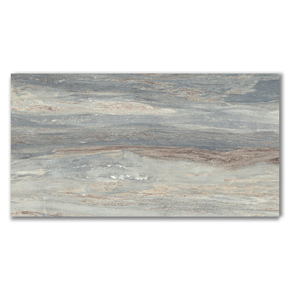 Eminent Parsel Indigo Marble Effect Polished Porcelain Tile (Sample)
