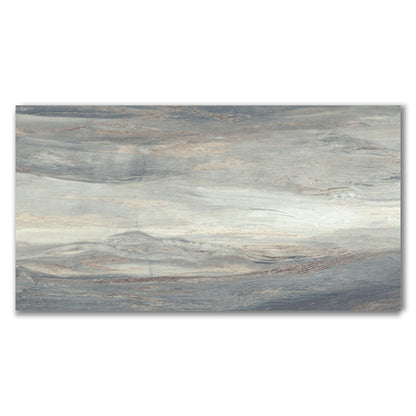 Eminent Parsel Indigo Marble Effect Polished Porcelain Tile (Sample)